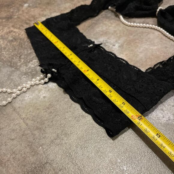 vintage 90s elegant moments cutout pearl g string bodysuit size small - Picture 7 of 8